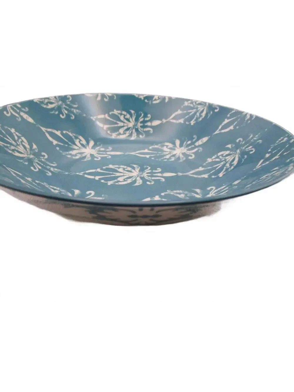Certified International Geoff Tygret Blue White Porcelain Serving Bowl 9
